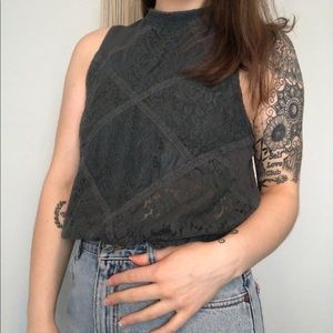 American Eagle Laced Tank